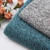 New style winter heavy cashmere melange loop yarn acrylic/poly/nylon  hacci tweed knitted fabric for sweater
