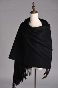 Newest selling super quality scarves printing with many colors,black 100% wool scarf