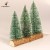 Import Newish christmas decoration supplies battery operated H20cm popular 3pc 10L warm white copper wire  xmas led tree from China