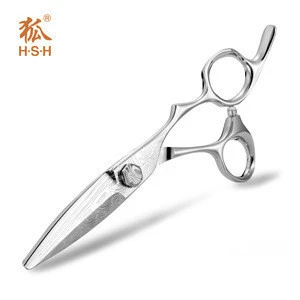 NFR-60D 6.0 inch 9CR stainless steel Damascus pattern sliding hair scissors slice cutting shears slicer