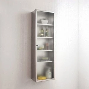 no fingerprint stainless steel High quality cupboard/ kitchen cabinet