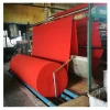 Non woven needle punched polyester exhibition red carpet