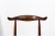 Import Nordic Modern ox horn  Dining Room Upholstered Pu Leather wooden Design  Restaurant cafe dining room chair from China