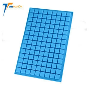 Novelty Food Grade Silicone 160 Grids Small Ice Maker silicone Ice Cube Trays