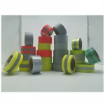 OEM Aramid Flame Retardant Fluorescent Orange Silver Orange Warning Fabric Reflective Tape for Firefighting Suit