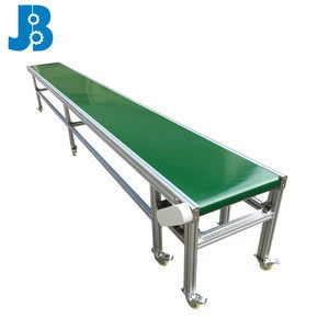 OEM custom pvc green belt conveyor line
