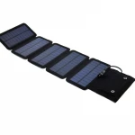 OEM foldable solar panel charger solar portable mobile charger 7.5W back up charger solar