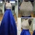Import OEM High Quality Custom Elegant High-Waisted Sequins Royal Blue Evening Dress from China