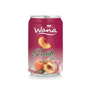 OEM Natural Fresh Peach Juice Drink in 330ml can