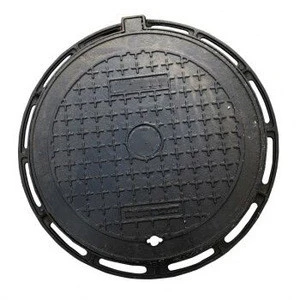 OEM service custom design Circular Ductile Iron Manhole cover sand casting and cnc machining