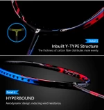 OEM/ODM Taiwan customized fabric badminton racket