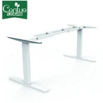 Office Sit Stand Lifting Leg Anti-Fatigue Motorized Electric Height Adjustable Desk Frame