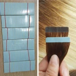 Order products from China double sided invisible glue tape for tape hair extensions, hair extension human hair tape