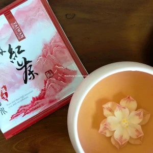 Organic Taiwan Lishan Honey Oolong Black Tea Leaves with Pyramid Bag, best gift for New Year 2019
