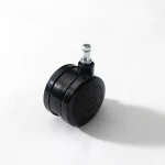 Orikon hot sale 2.5 Inch 60mm Swivel Nylon Furniture Casters White Office Chair Caster Wheel