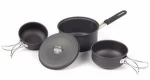 outdoor camping cookware set camping pot set