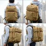 Outdoor Sports 3D Package Wild Camping Sports Outdoor Mountaineering Camouflage Tactical Backpack 45L