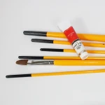 Painting Brush Oil Custom Cutter  Painting  Brush Short handle paint brush