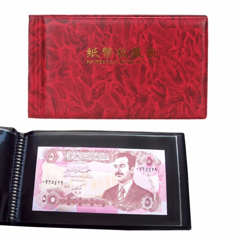 Paper Money pages Pockets Bill Note Currency Holder Album Pages Collection Wholesale