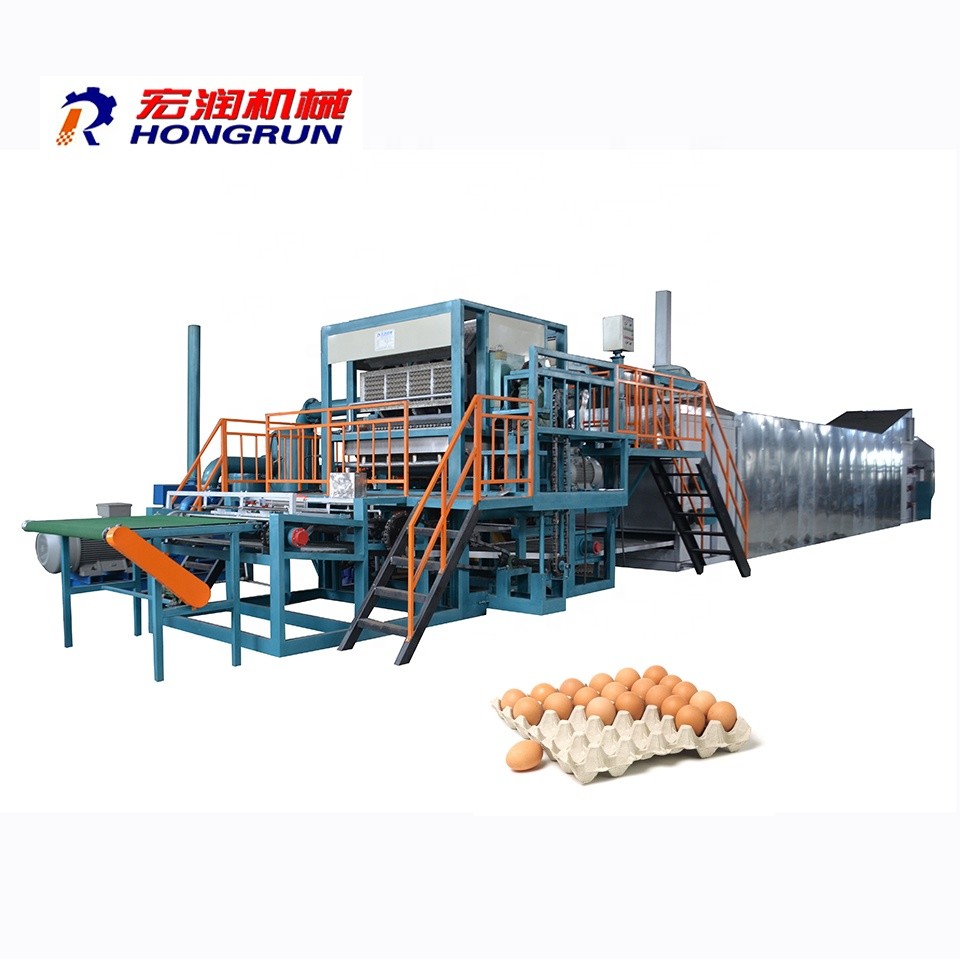 Paper Recycling Machine Egg Tray/Carton Making Machine With dryer line