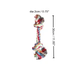 PAWS HOME Pet Toys Bite Chew Molars Toys Cotton Rope Dog Toy Pet Supplies