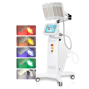 PDT/LED collagen light therapy with red blue yellow green colours for skin rejuvenation red light therapy pdt machine