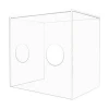 Personal Barrier Clear Acrylic Cover with Hand Access Holes Acrylic Sneeze Guards Plexiglass Shields