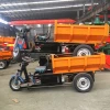 Peru ZY155 electric tricycle/3 wheels dumper truck  with 1 ton carrying