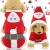 Import Pet Holiday Gift Colorful new pet apparel winter matching dog  clothes multi sizes molds dog clothing pet clothes from China