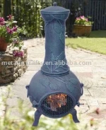 Pine Cone Chimenea Outdoor Fireplace