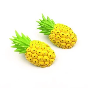 Pineapple Type yellow Beach Towel Clamp Clothes Pegs Drying Racks Retaining Clips Plastic Clip