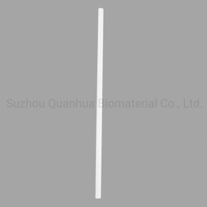 PLA White Drinking Straws 5*200 mm Biodegradable PLA Plastic BPA Free Straw for Drink and Milk