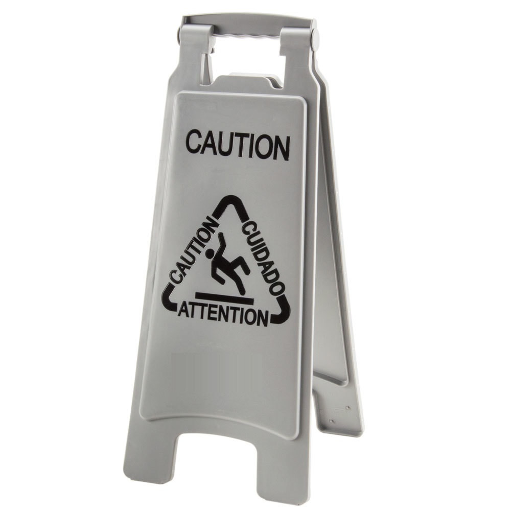 Buy Plastic A Shape Caution Wet Floor Caution Warning Sign Board No ...