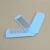 Import plastic hotel travel folding hair comb with mirror from China