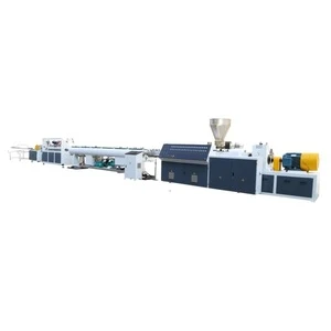 Plastic PVC Pipe Making Machine Water Supply Drainage PipeTube Production Line