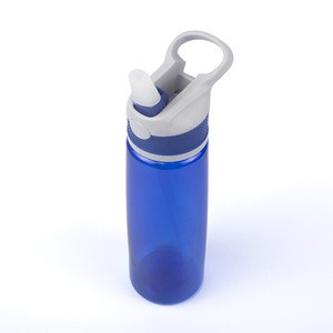 Plastic single wall 750ml Portable Super large capacity can be customized LOGO Plastic Sport water bottles