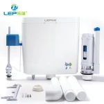 plastic toilet cistern LPC-010 Plastic toilet tank fitting sanitary ware toilet cistern