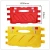 Import plastic traffic warning barrier roadway safety water filled barrier 910mm height from China