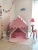 Import play House Tent toy mat cot for indoor toy with bady girls popular soft bag cotton from China