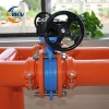 PN10/PN10/150LB/10K/20K Hand Lever Rubber Seat CI/DI Body Wafer type Butterfly Valve