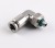 Import Pneumatic 4mm-16mm Tube Hose Push In Male Elbow Air Fitting Quick Connector fitting from China