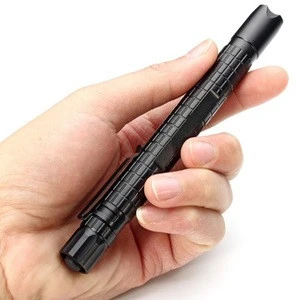 Pocket Tactical LED Flashlight Mini size portable medical Popular Torch Light pen clip Gift promotion other camping gear
