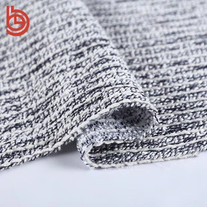 polyester acrylic and cotton blend silver thread yarn dyed acrylic fabric