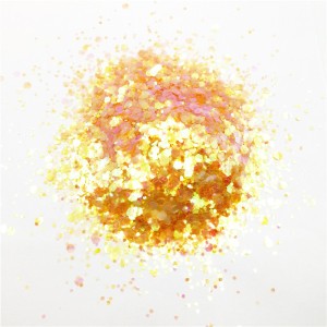 Polyester Bright Super Sparkly Glitter Custom Mixes Glitter For Nail Body Craft Decoration