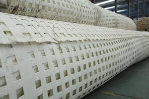 polyester fiber fabric geogrid(mesh) for reinforcement