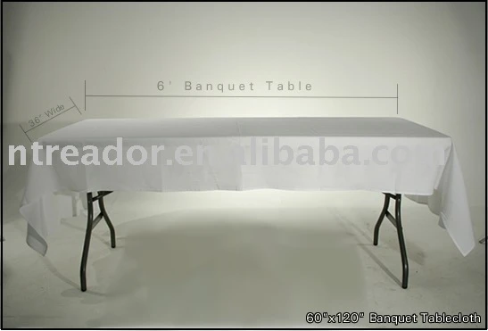 polyester Table clothes, rectangle table cloth, table linens
