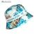 Import popular custom flower printed leisure sunscreen bucket hats for ladies caps from China