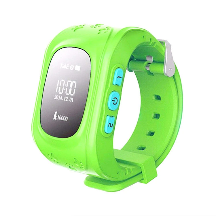 Popular Emergency GPS Tracker Security Children Kids Smart Watch With SIM Card Slot SOS Phone Call For Children Old People