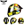 Popular high quality vintage Adult Full face Racing competitive motorcycle helmet