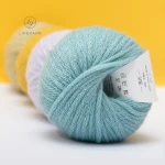 Popular new thick wool yarn   gold andsilver yarn DIY  hand woven thread sweater thread  wool nylon blend yarn